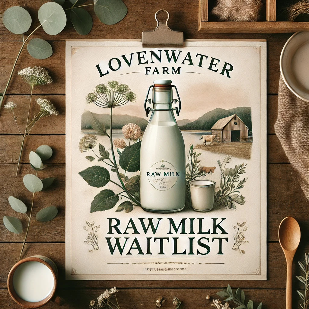 Raw Milk Subscription Waitlist