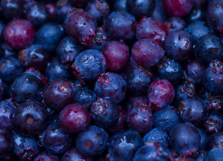 Frozen Huckleberries