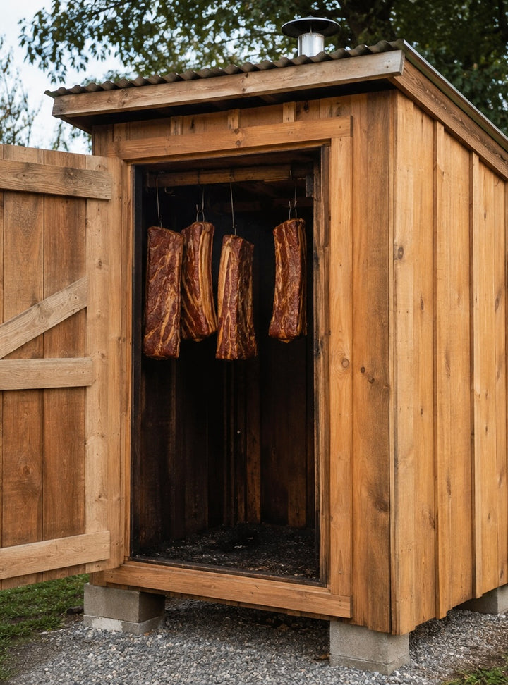 Organically Raised Pastured Pork, naturally cured/smoked